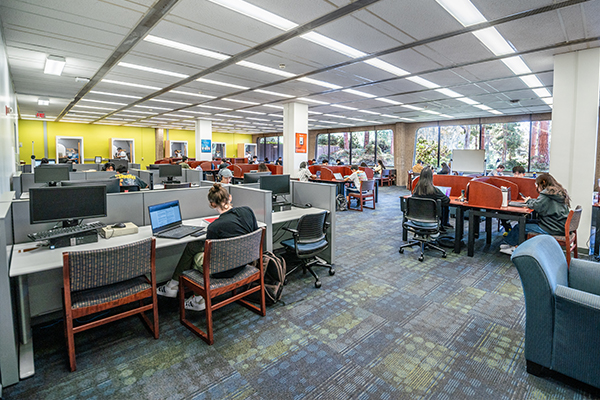 Langson Library 1st Floor Group Study